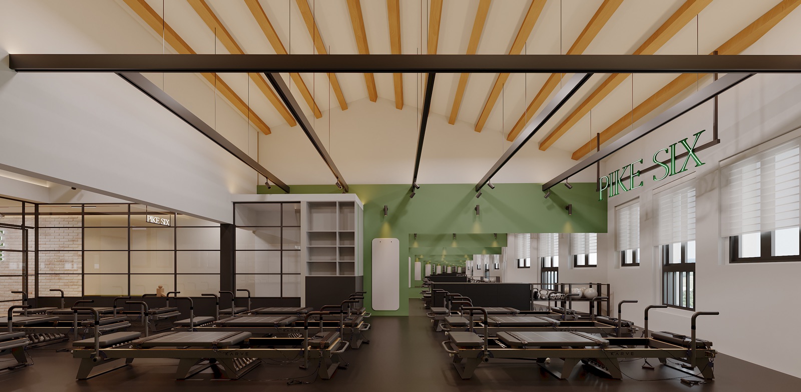 Inside the PIKE SIX studio in Singapore